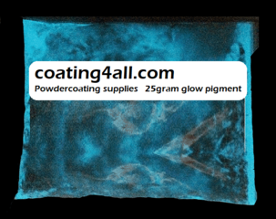 pulver Im dunkeln leuchtender zusatz