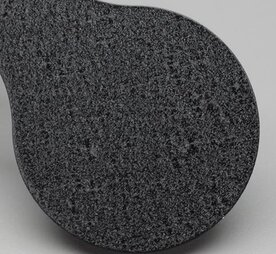 Zwart wrinkle grofstructuur doe het zelf poedercoaten coating4all