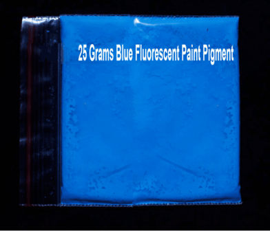 Blau fluoreszierendes pigment pulver