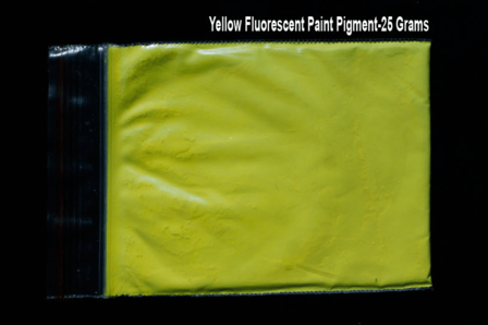 Gelb fluoreszierendes pigment pulver