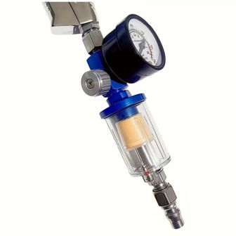 Druckluft-Feuchtigkeits-/Schmutzfilter-mit-Druckluftregler