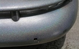 Silber Holographic Metallic Flake Additiv