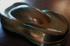 Grüne Kupfer Orange Chamäleon Metallic Flocke